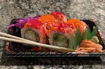 Experience sushi mastery with Mr.G.Sushi, where every roll is a work of art