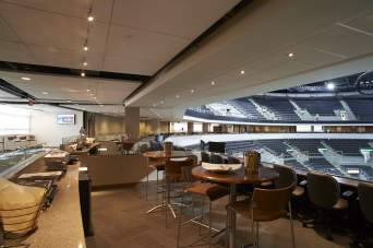 Seating with View of Event Bowl from Venue Loge