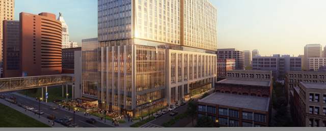 New Marriott Hotel Rendering
