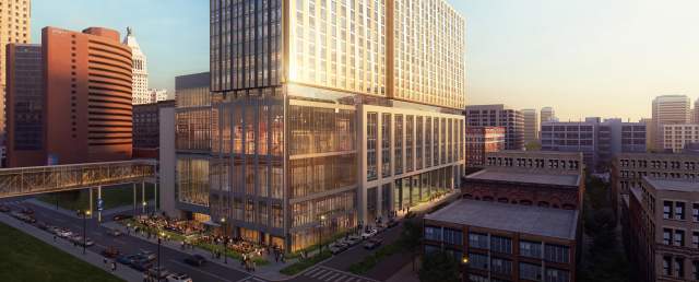 New Marriott Hotel Rendering