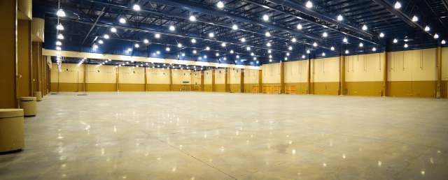 Halls A and B - 47,850 sq ft
