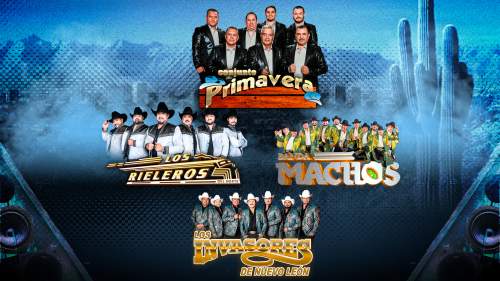 Conjunto Primavera, Machos, Los Reileros and Invasores