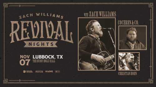 Zach Williams Tour 2026