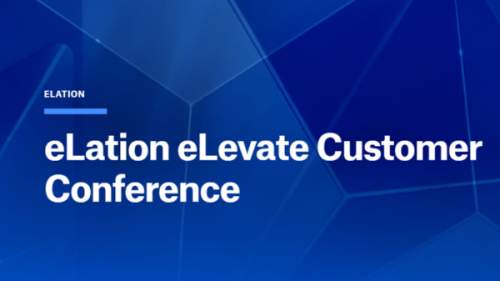 eLation eLevate Customer Conference