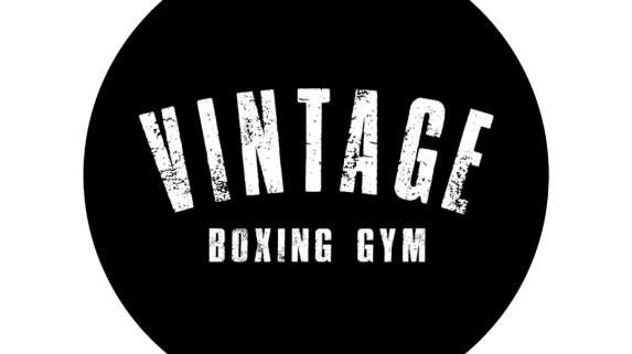 Vintage Boxing Gym Logo