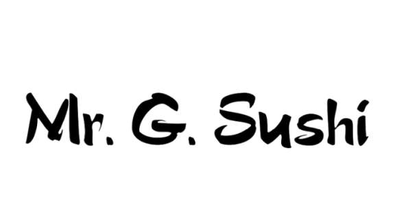 Mr. G. Sushi Logo Transparent