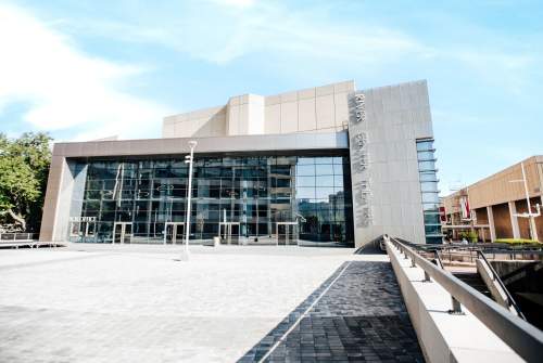 River Center Theatre Facade