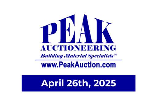 Peak Building Material Auction