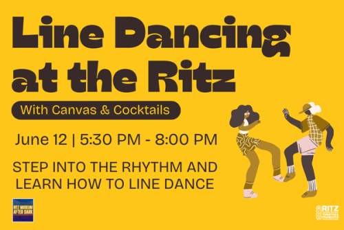 Line Dancing at the Ritz with Canvas & Cocktails