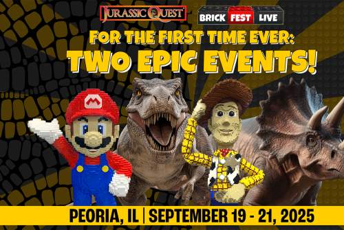 Jurassic Quest & Brick Fest Live