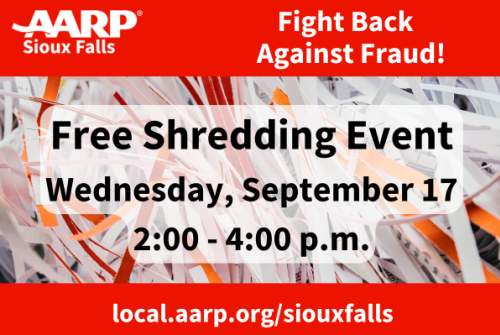 Free Drive-through Document Shredding Event