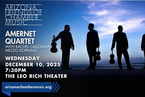 Amernet String Quartet  with Rachel Calloway, mezzo soprano