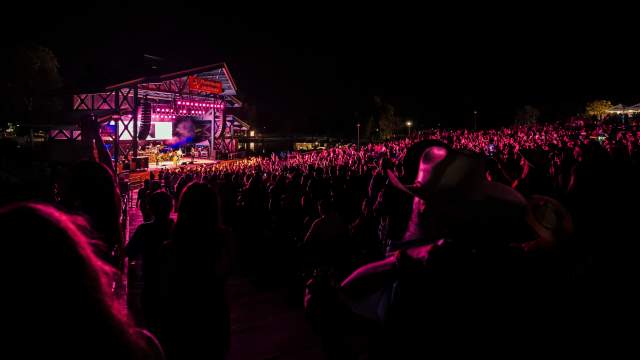 Concert crowd at Dignity Health Amphitheatre