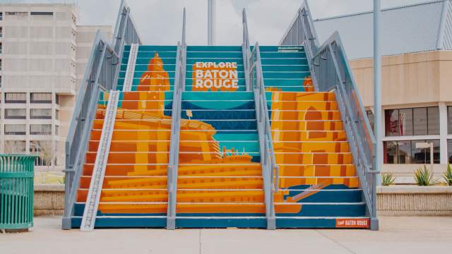 Stairs outside