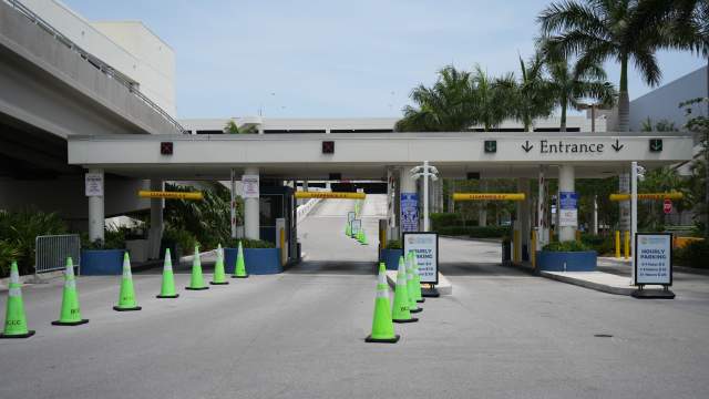 Parking Garage Entrance