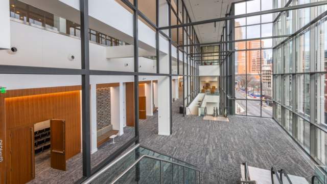 First Financial Center Second Floor Hallway