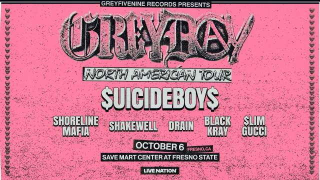 Grey Day North American Tour artwork