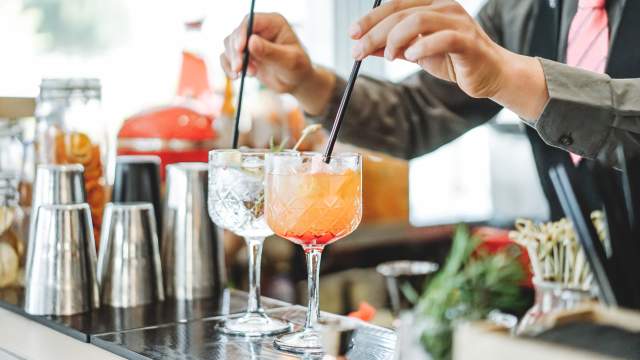 Bartender Stock