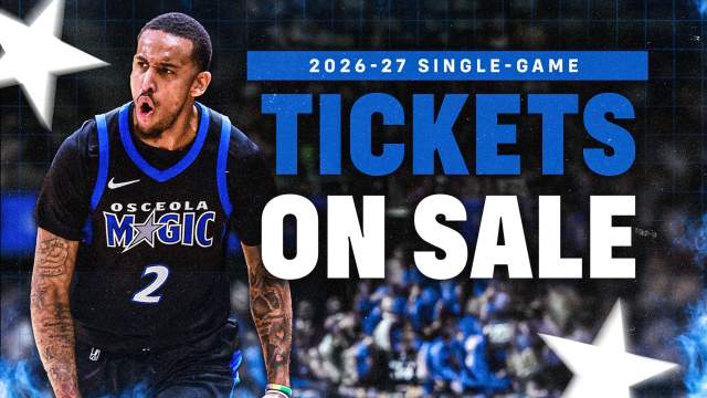 Osceola Magic 2026-27 Single Tickets On Sale