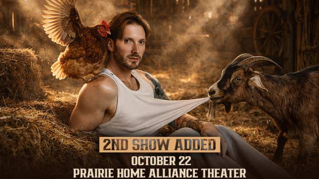 Matt Mathews: Not What I Ordered World Tour - October 22 - Prairie Home Alliance Theater - 7pm SOLD OUT - Second Show added at 10:15pm
