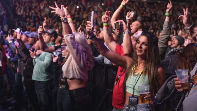 Fans at a show