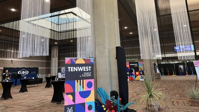 image of the grand lobby inside the tucson convention center