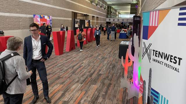 image of crowd at Tucson Conventions Center
