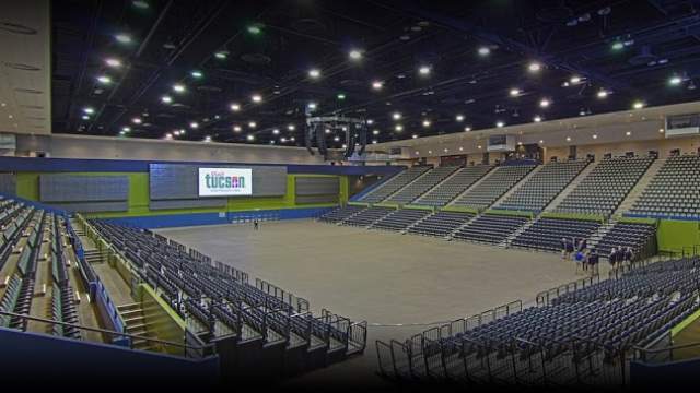 image of the inside of the Tucson Arena