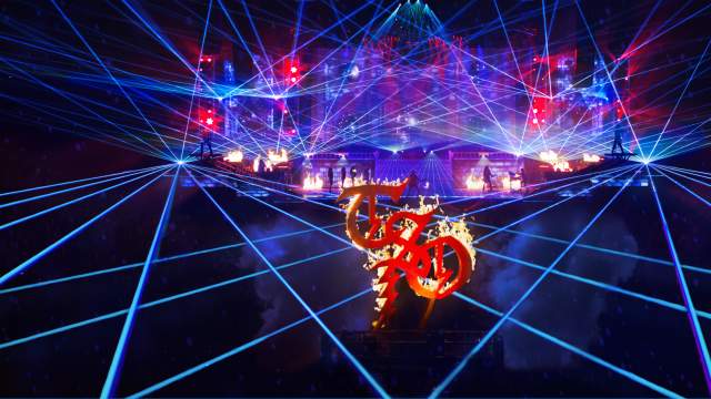 Trans-Siberian Orchestra flaming logo graphic