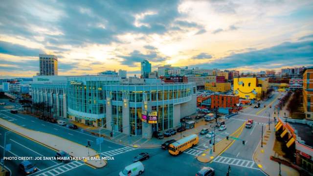 The DCU Center Convention Center in downtown Worcester, MA