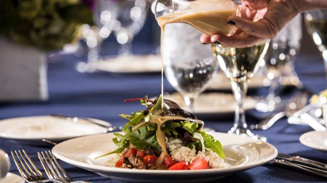 Plate of salad