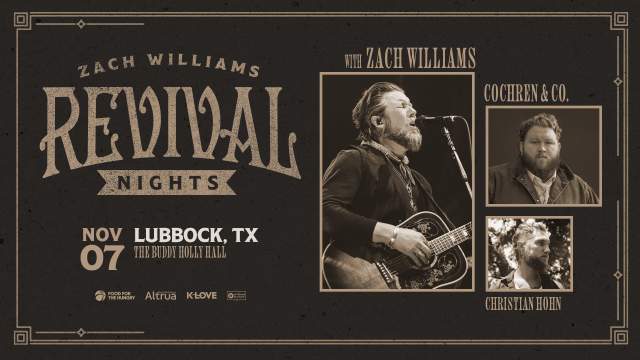 Zach Williams Tour 2026