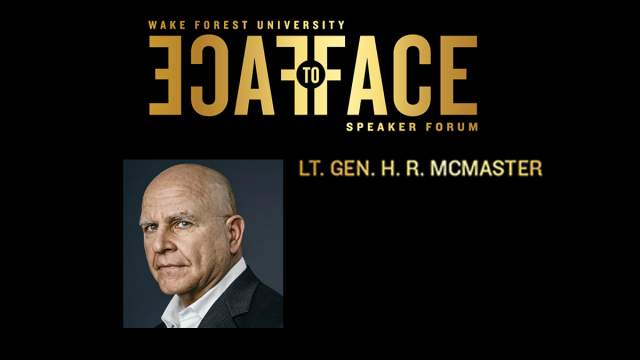 Face to Face Speaker Series - at Wait Chapel