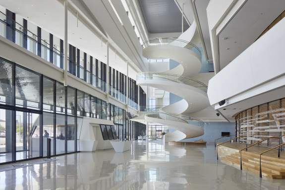 Buddy Holly Hall Lobby