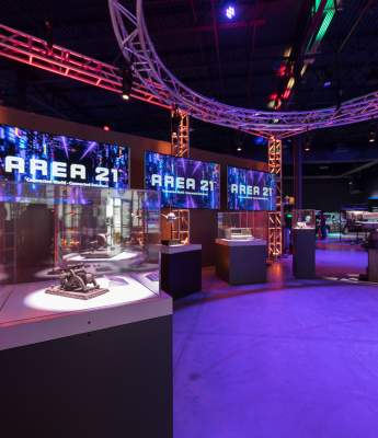 Area 21 boasts interactive Science and Technology exhibits