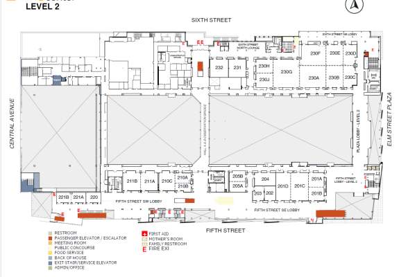 First Financial Center Level 2 Floorplan