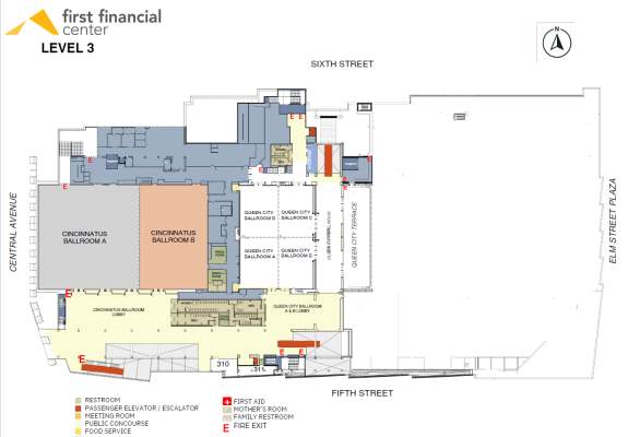First Financial Center Level 3 Floorplan