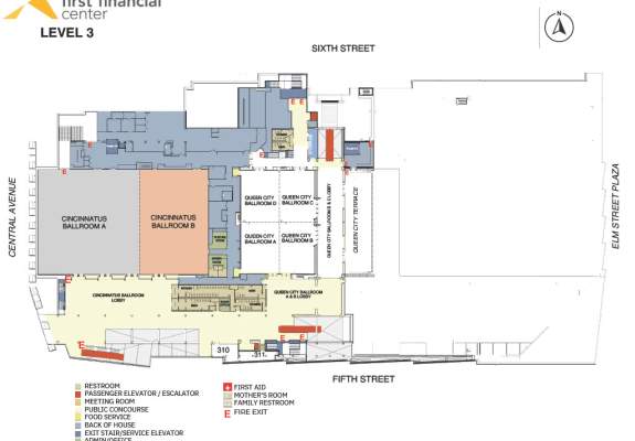 First Financial Center Level 3 Floorplan