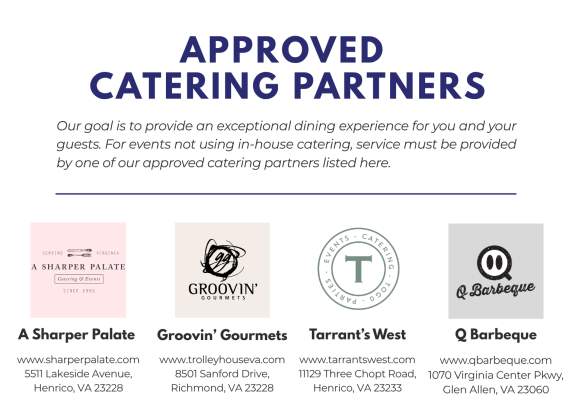 Approved caters list image