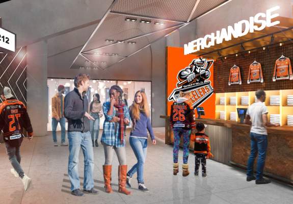 New concourse experience at Utilita Arena