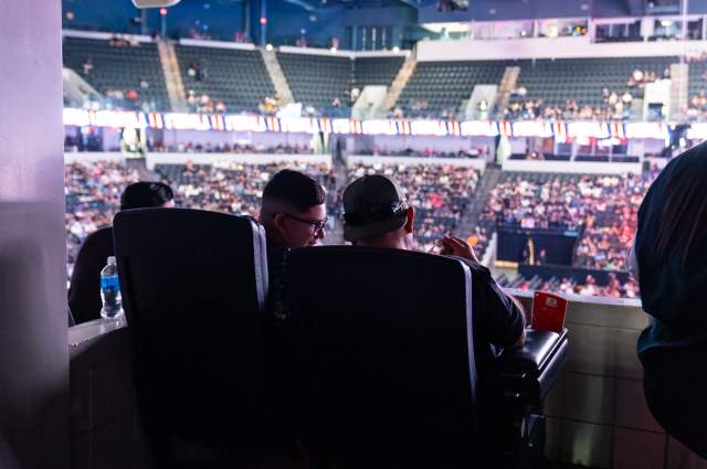 Loge box seats at Dignity Health Arena