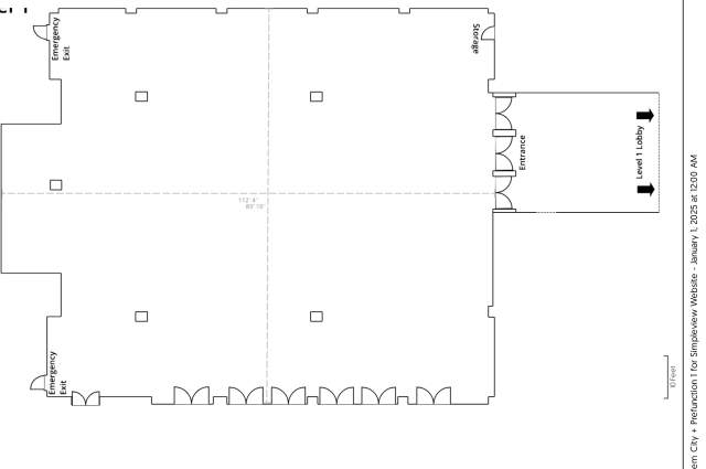Gem City Ballroom Floorplan