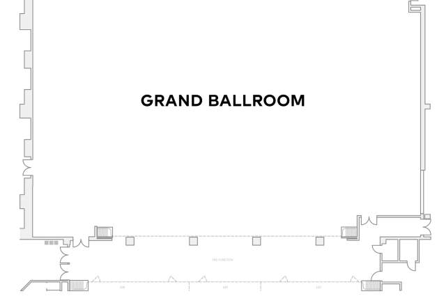 Ballroom floor plan