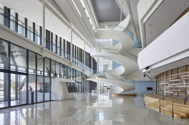Buddy Holly Hall Lobby