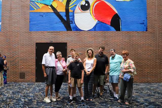 Photo of Jack Couri and his family | Jungle Dusk by Jack Couri