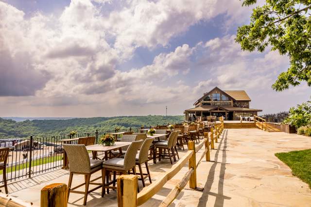 Terrace Tables and party barn