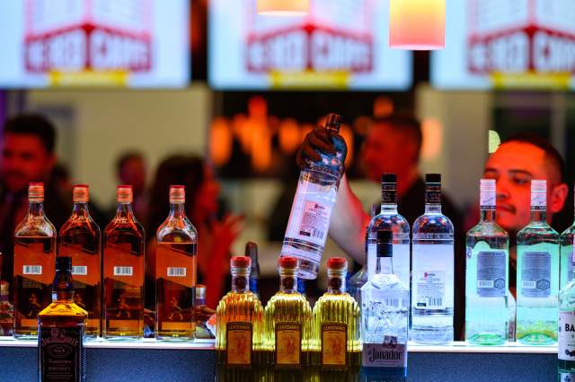 Our Provisions Lounge is equipped with a built-in bar