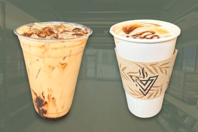 iced and hot mocha