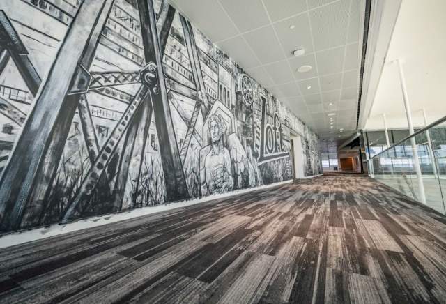 The Loft Mural - Floor 4