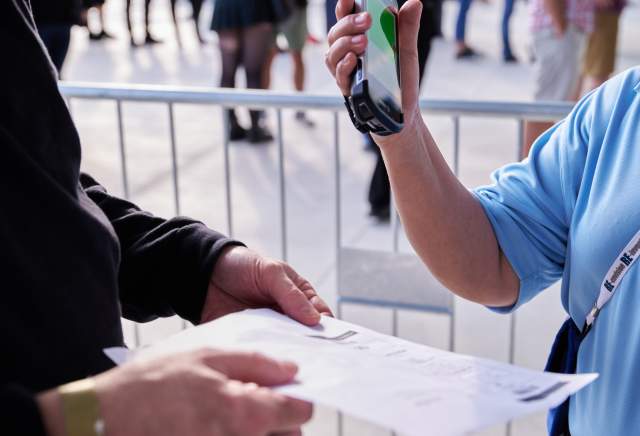 Our seamless ticket scanning makes entry a breeze at every event